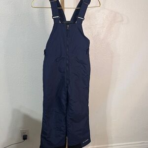 Columbia Dark Blue Snow Bib with Adjustable Straps